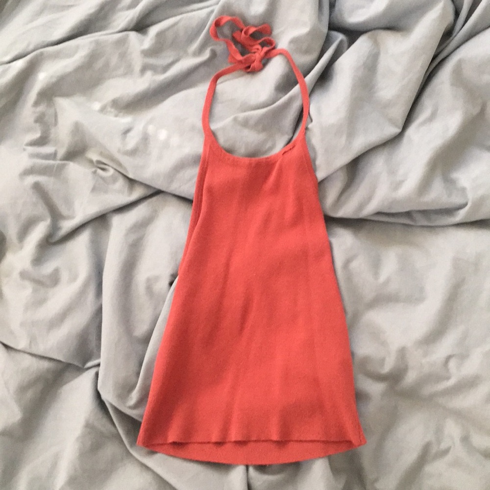Rust Halter Top